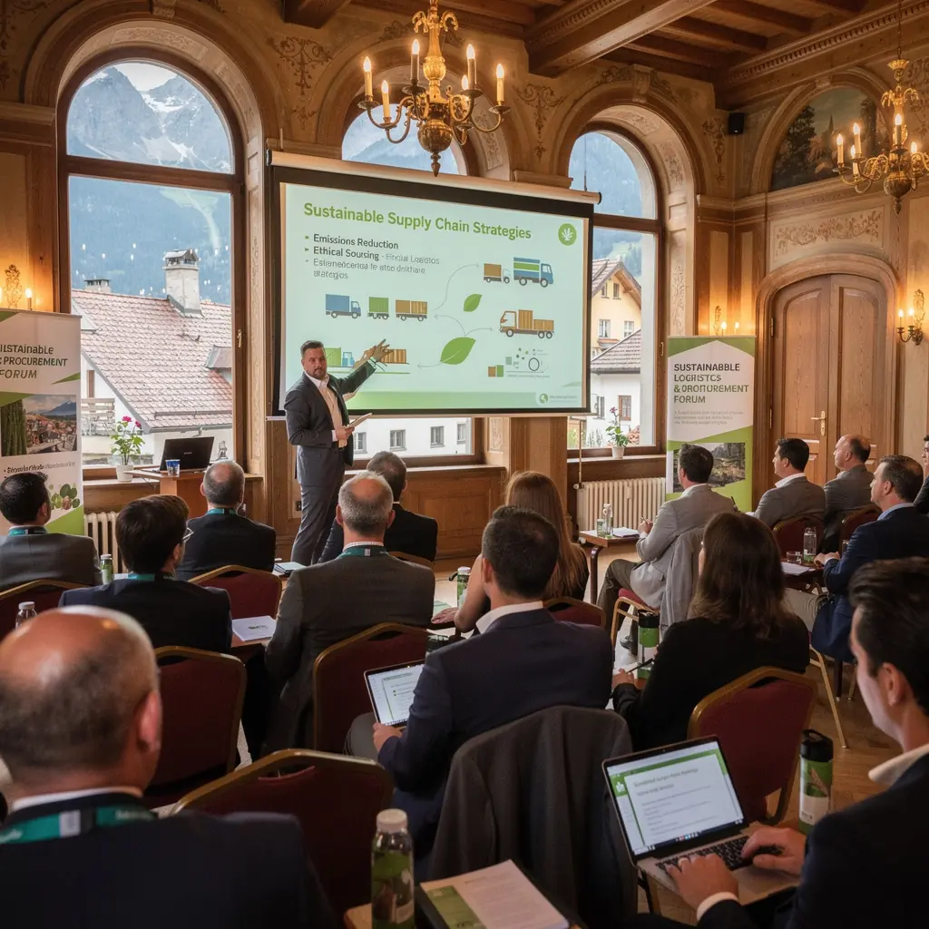 Eine Übersicht über die verschiedenen Stufen der Logistik in einem modernen Lagerhaus.